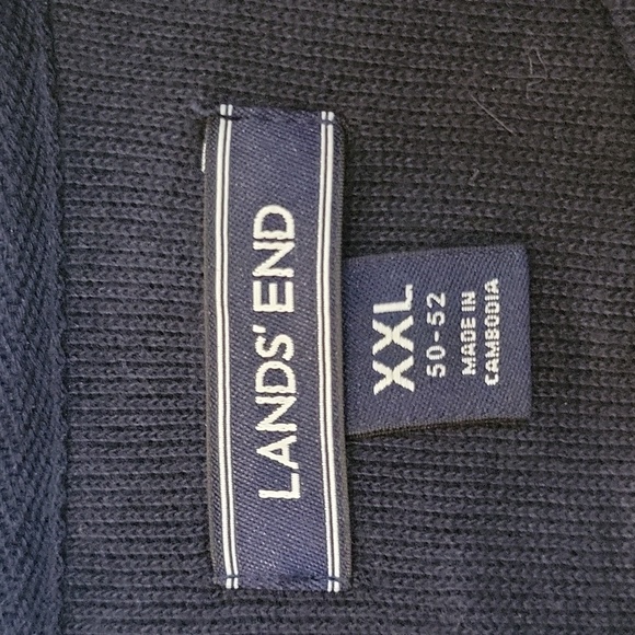 Lands End Quarter Zip Sweater - Picture 2 of 4